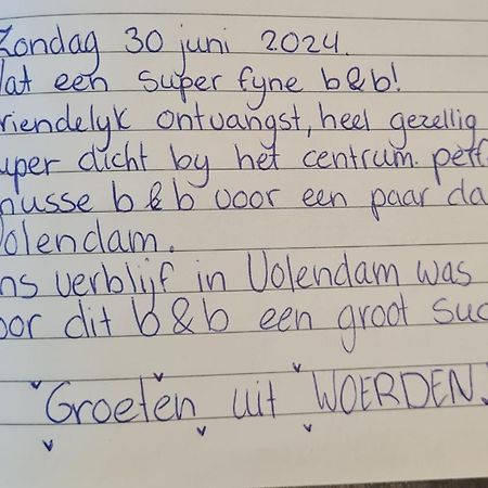 B&B Casandra Volendam Kültér fotó
