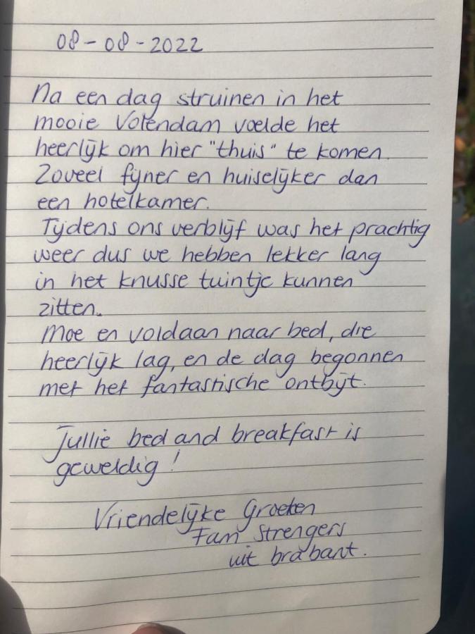 B&B Casandra Volendam Kültér fotó