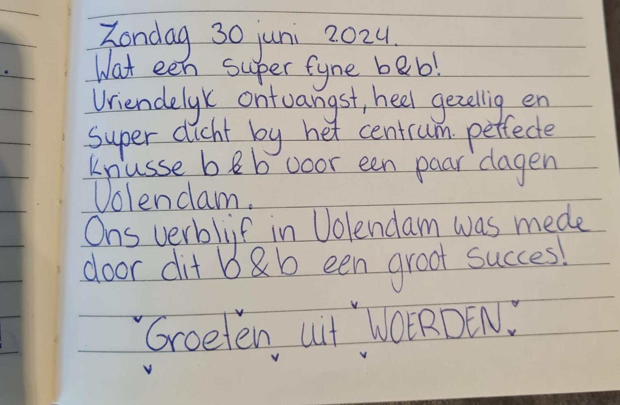 B&B Casandra Volendam Kültér fotó